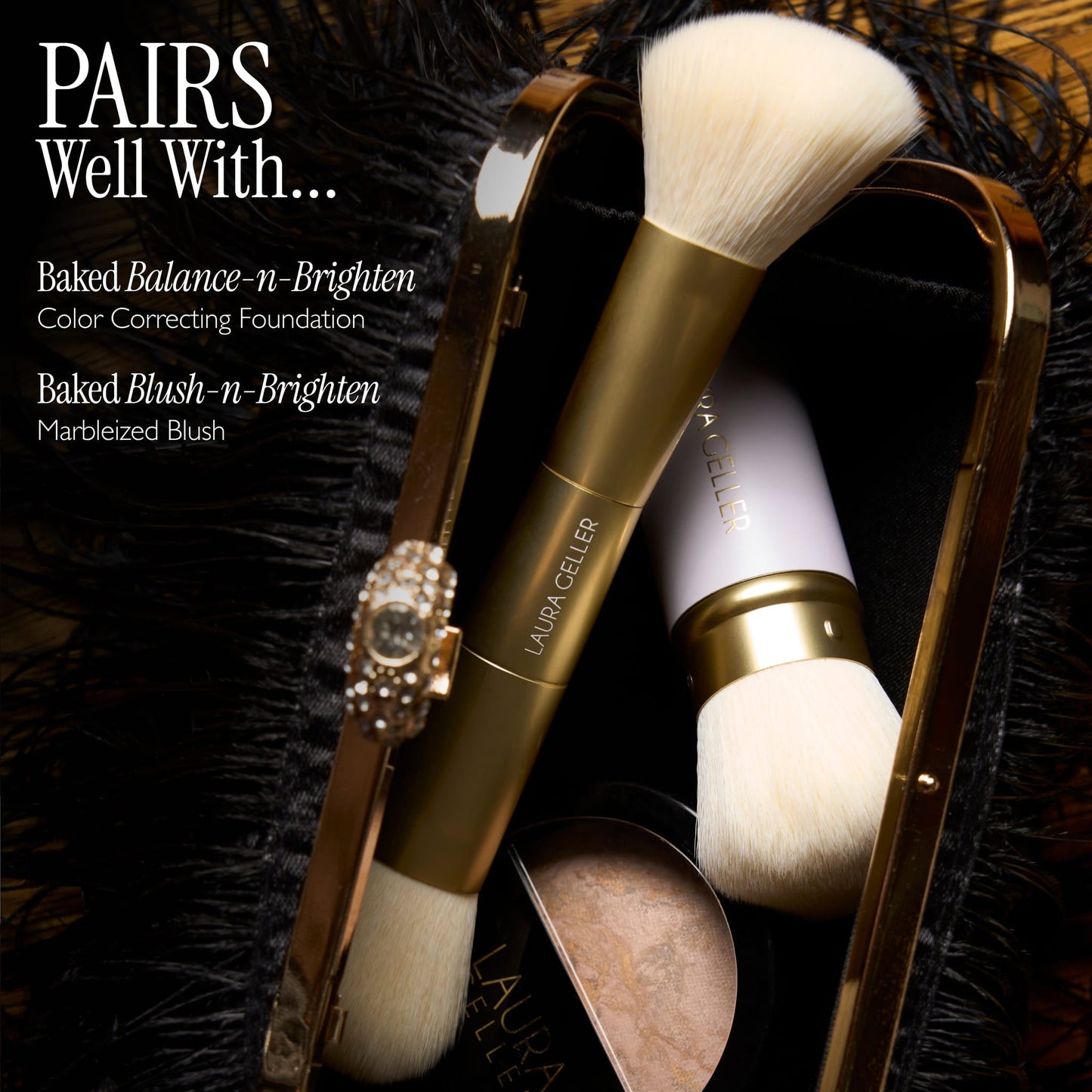 Limited Edition Face It All 2PC Face Brush Set